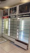 3 Meters Of Lit Merchandising Wall Units