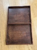 2x Wooden Trays