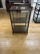 Wood and Glass Display Unit