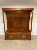 Large Wooden Dsiplay Cabinet