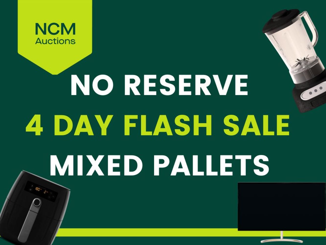 Mixed Trade Pallets Direct From Online Retailer *NO RESERVE* Branded Products Up To 90% Off RRP