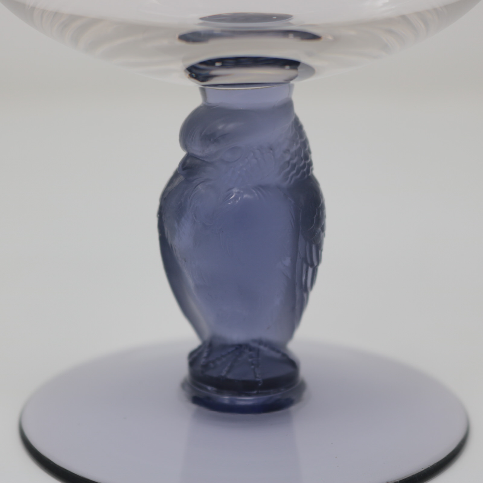 Rene Lalique Glass 'Rapace' Champagne Glass - Image 8 of 11