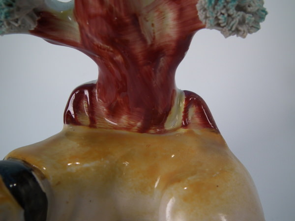 Pair Staffordshire Pottery Mastiff Spill Vases - Image 17 of 18