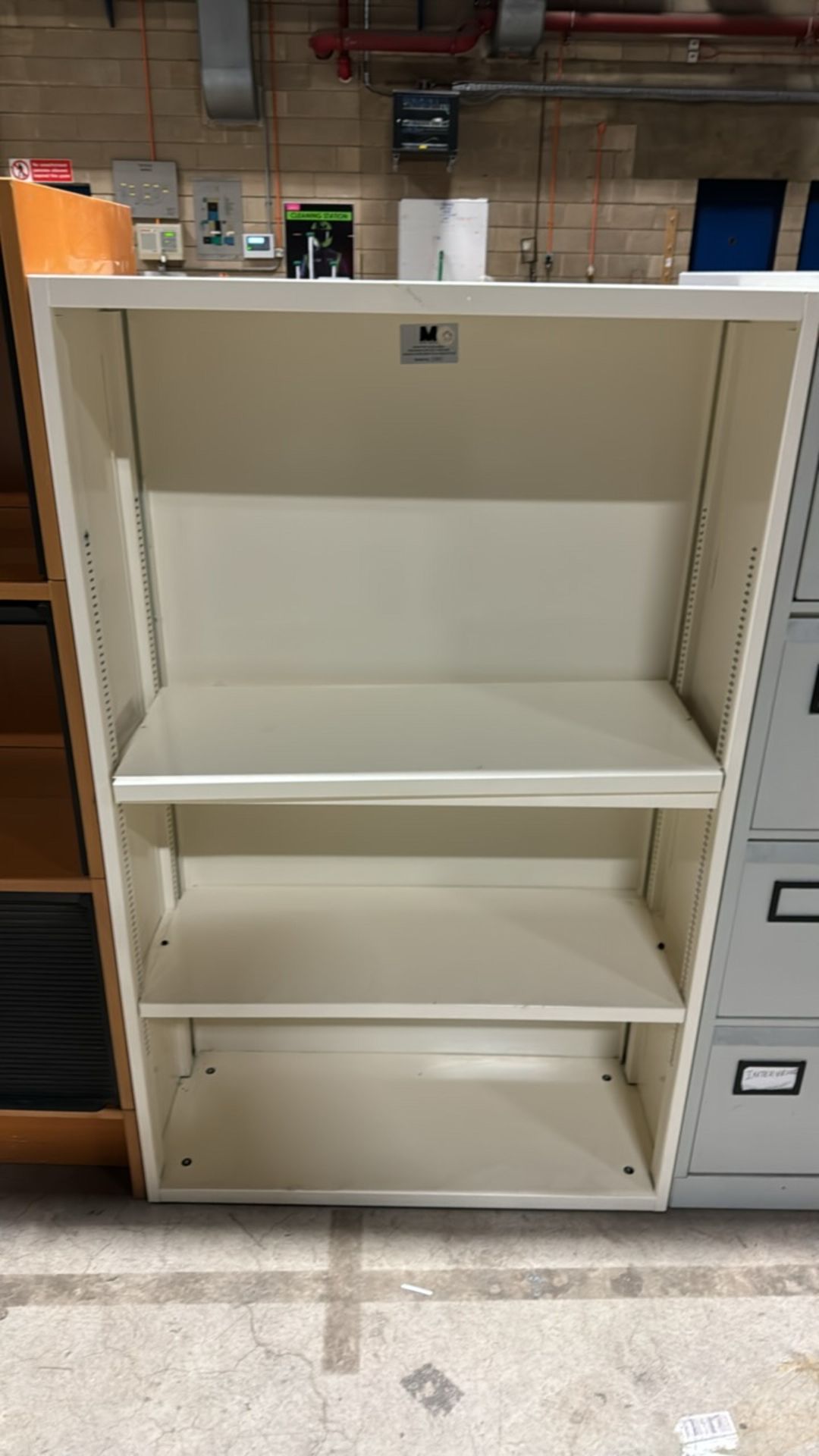 Shelf Storage Cabinets x2