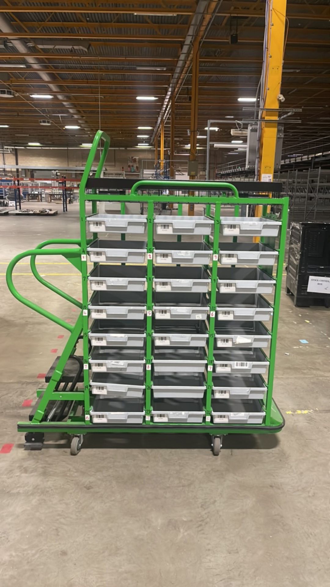 Mobile Picking Trolley x4 - Image 2 of 9