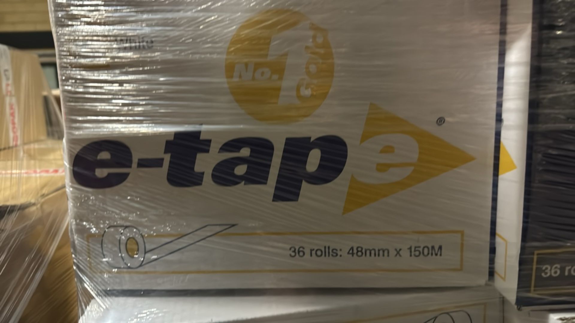 Pallet Of E- Tape Cellotape - Bild 4 aus 4