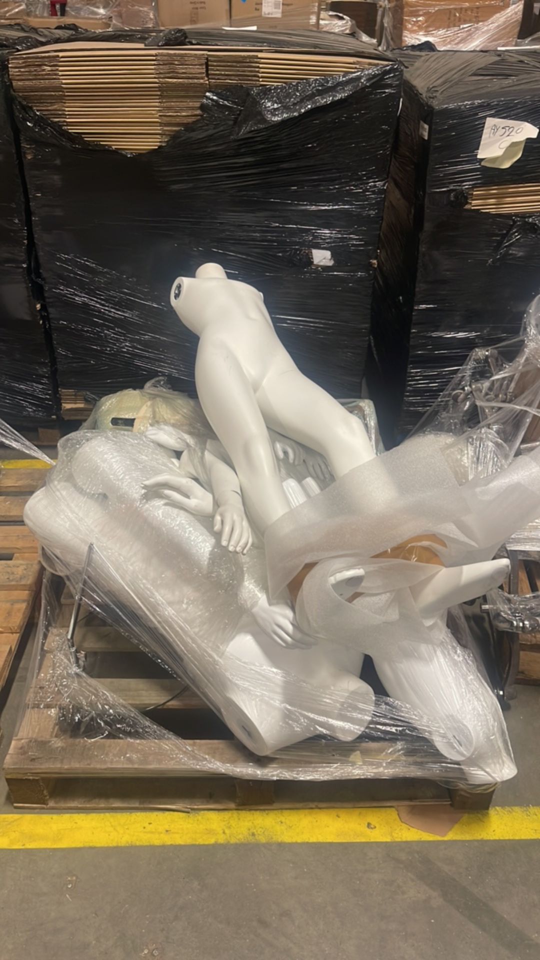 Mixed Pallet Of Mannequins