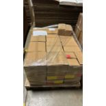 Pallet Of Red Semi Gloss Perm Labels
