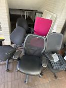 Selection Of Office Chairs