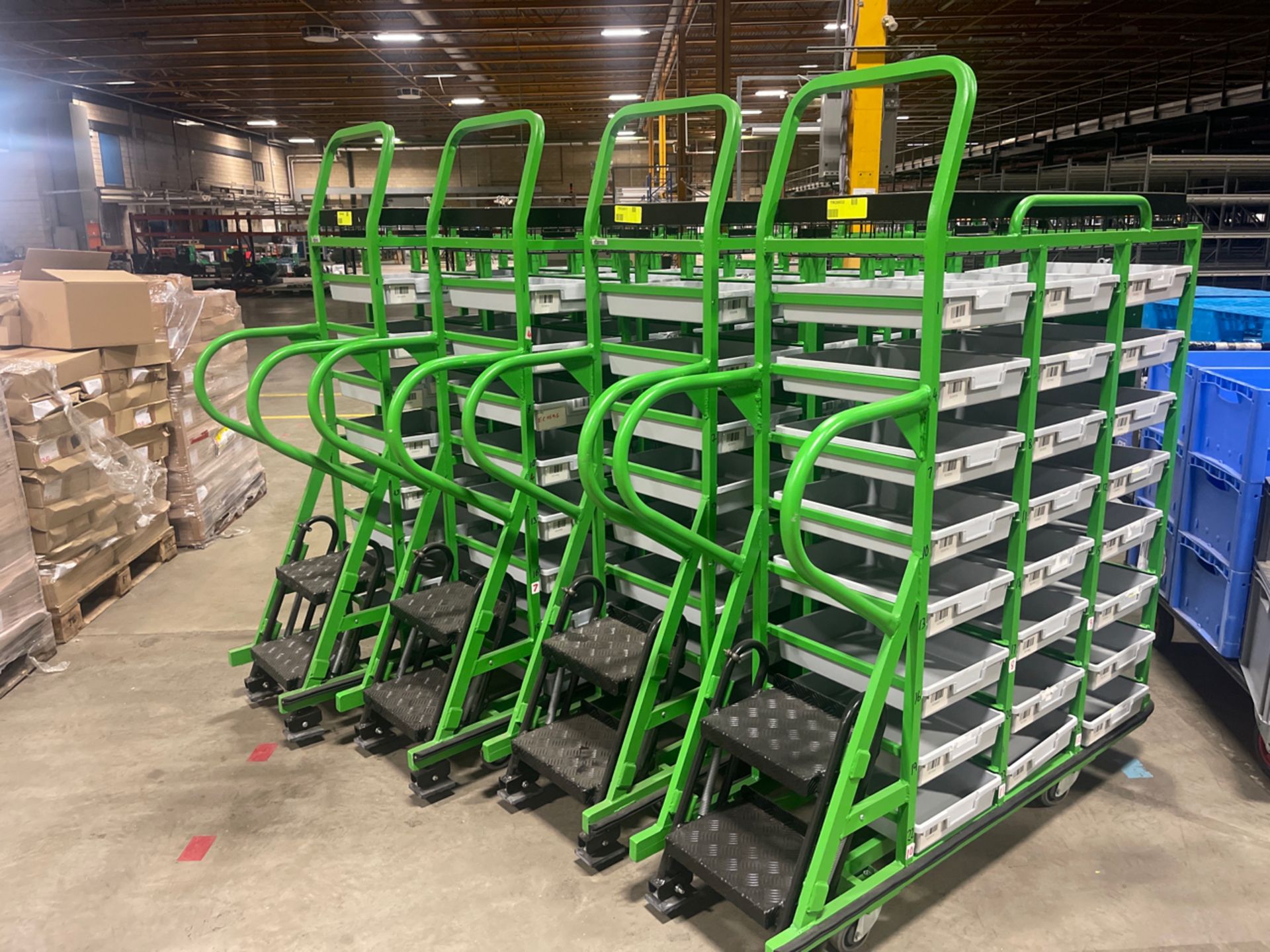 Mobile Picking Trolley x4
