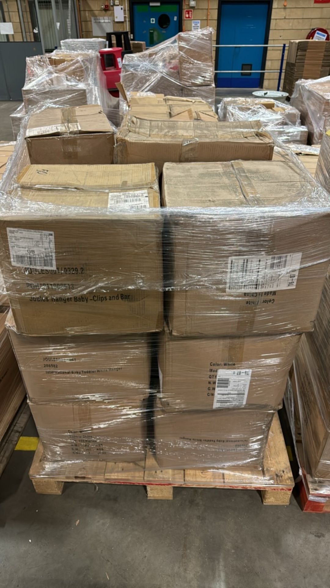 Pallet Of Joules Branded Hangers