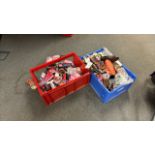 Assorted Plastic Storage Boxes x44