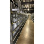 Run Of 20 Bays Of Lightweight Boltless Shelving