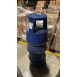 Blue Kick Stools x4