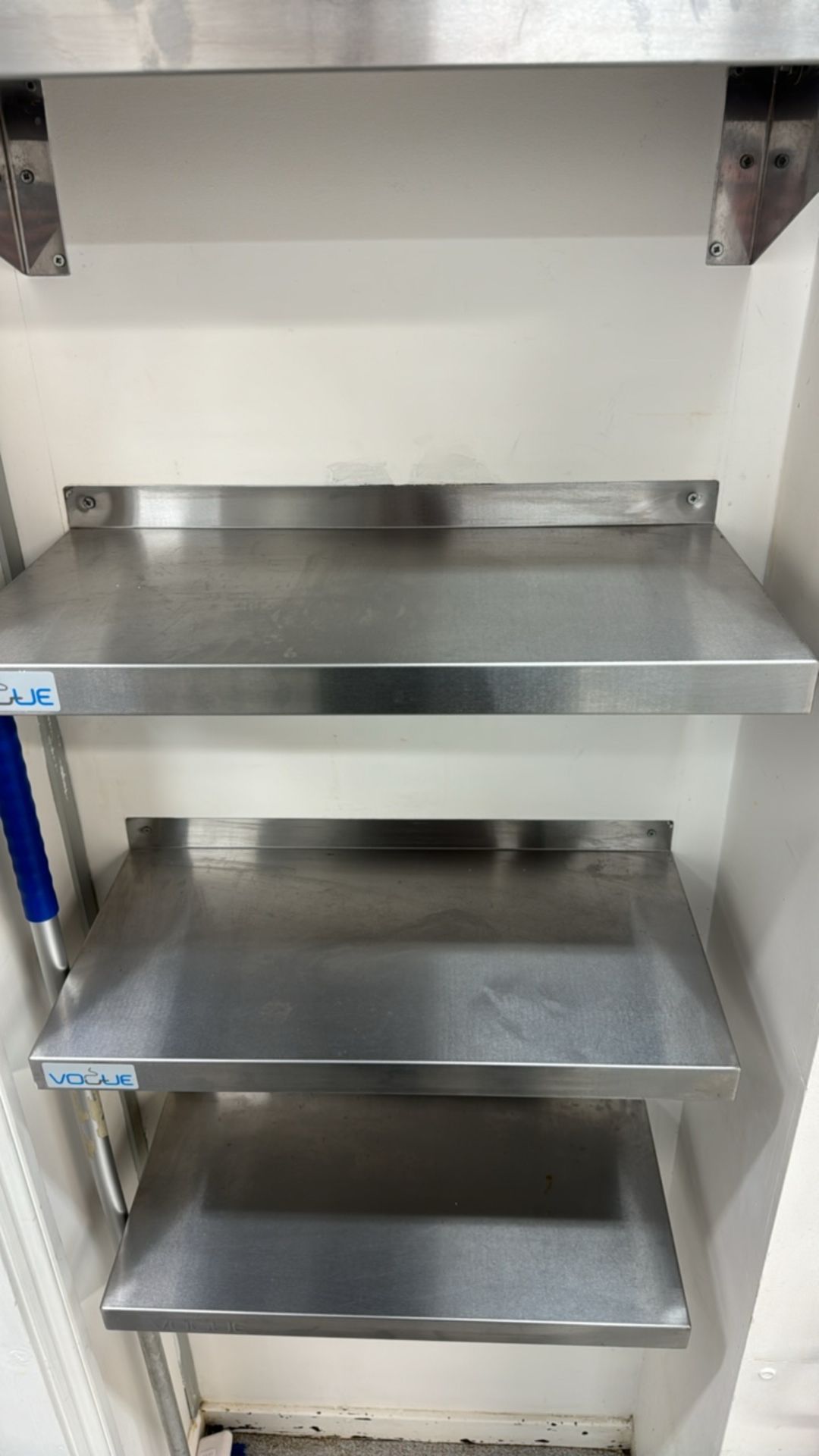 Stainless Steel Shelving x5 - Image 3 of 5