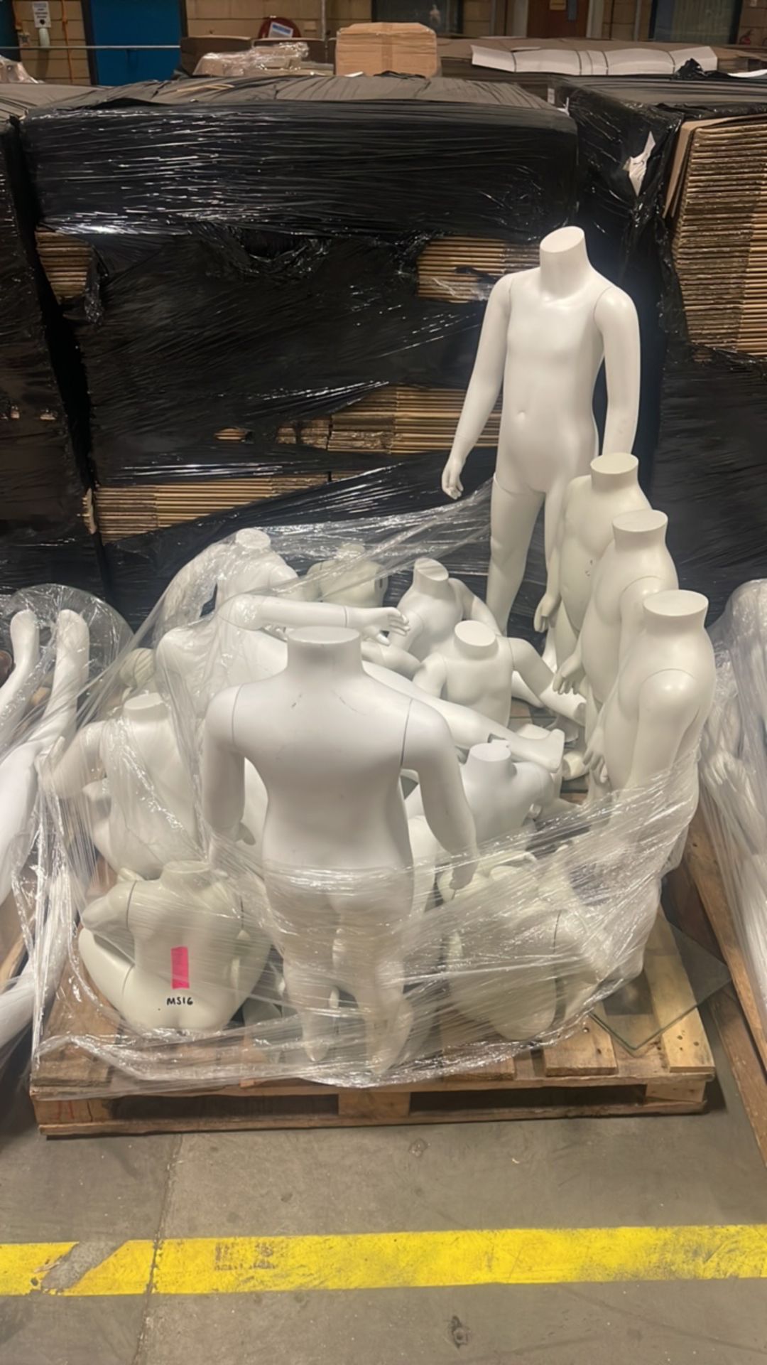 Pallet Of Childrens Mannequins