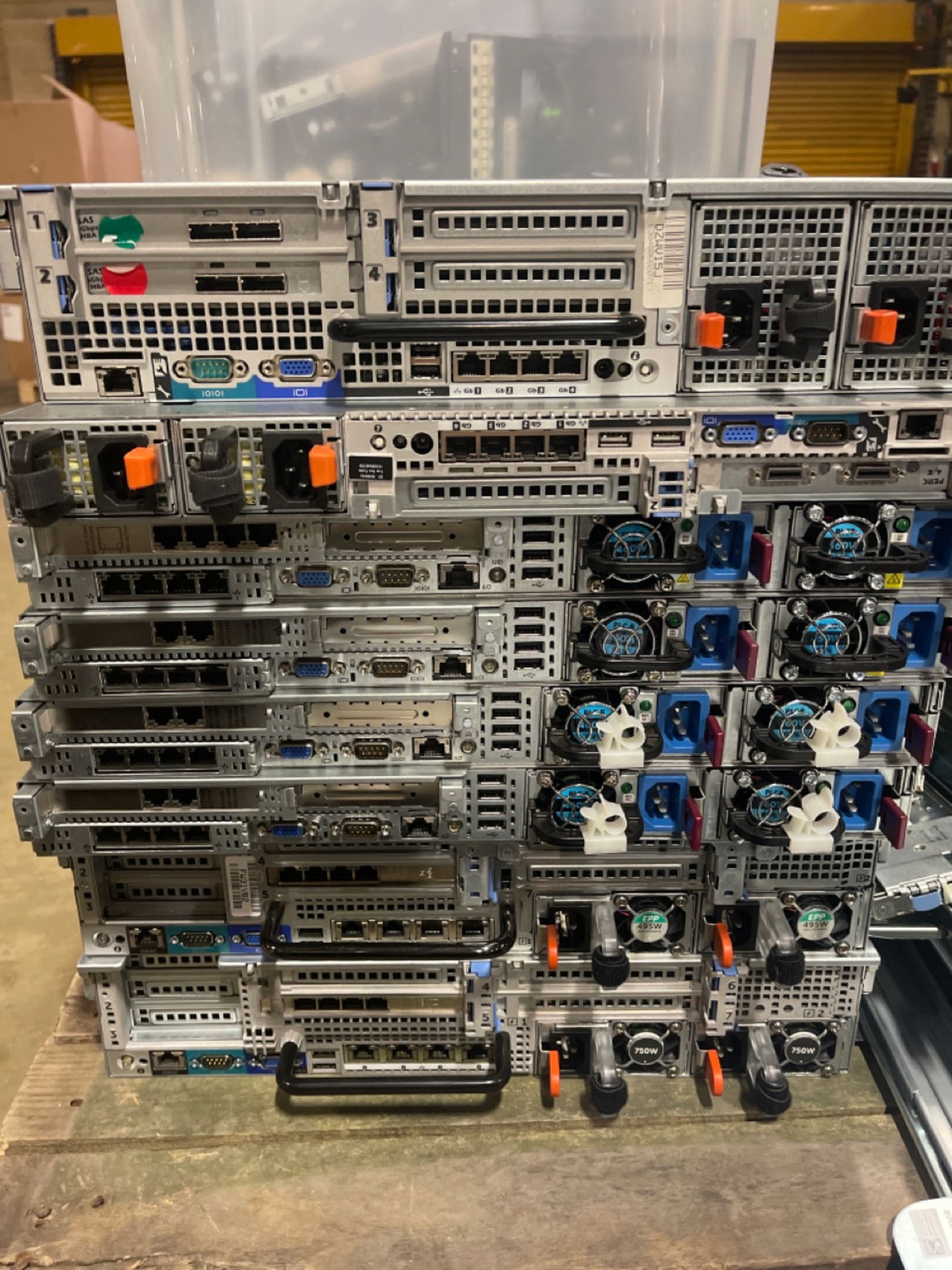 Server Pallets Mixed Pallet of Servers Includes DELL & HP