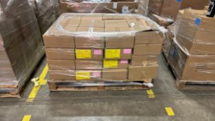 Pallet Of Pink Semi Gloss Perm Labels