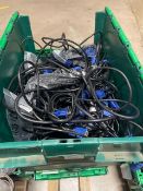 Computer Cables, Stand Gooses, & Chargers Mixed Lot
