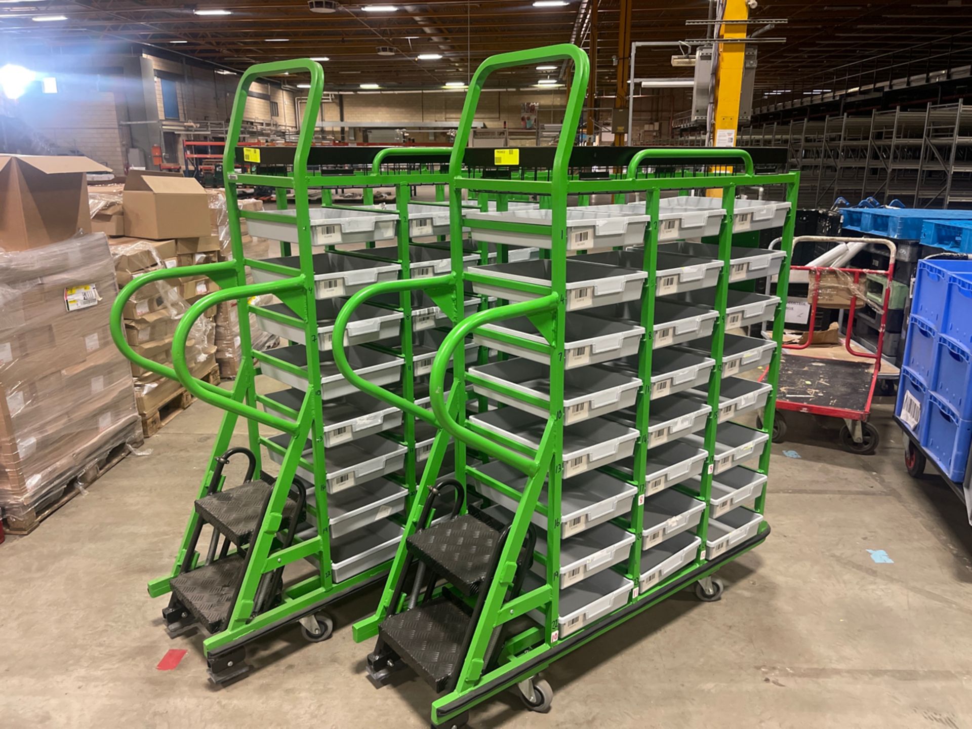 Mobile Picking Trolley x2
