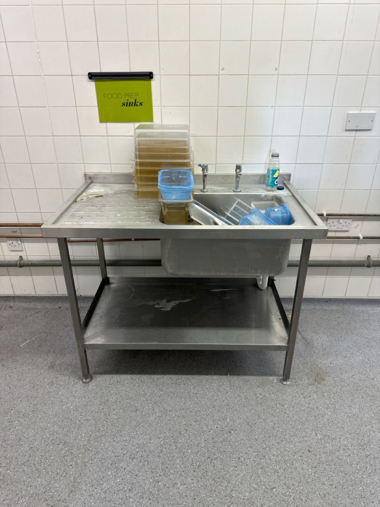 Stainless Steel Sink Unit
