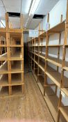 Room Of Wooden Shelving