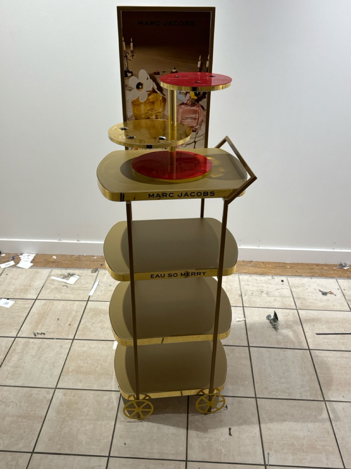Marc Jacobs Display Trolley Stand