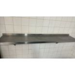 Stainless Steel Shelving x2