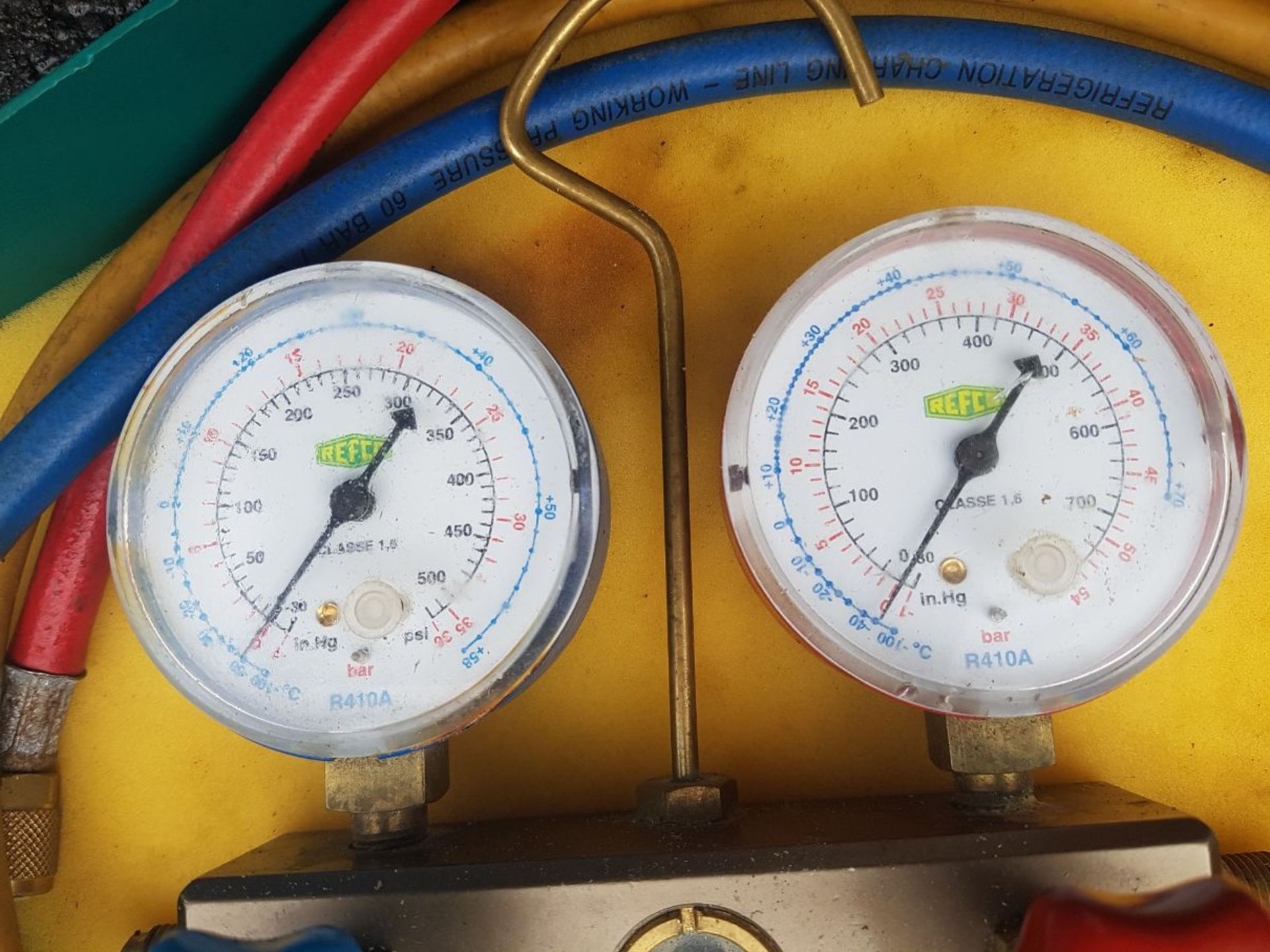 Promax RG5410A refrigerant recovery machine & REFCO R410A refrigeration gauges - Image 6 of 9