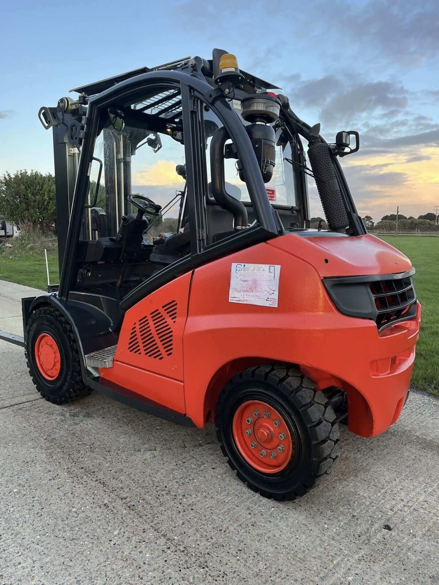 Linde H45 Diesel Forklift Truck Triple Mast - Image 6 of 7