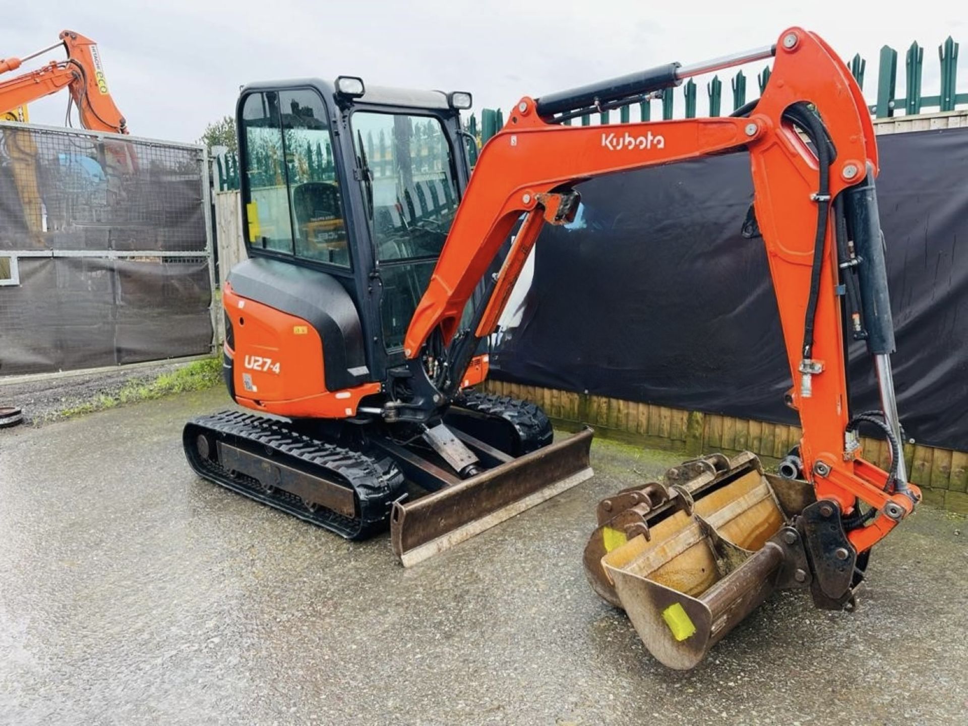 2016, KUBOTA U27-4 EXCAVATOR - Image 8 of 15