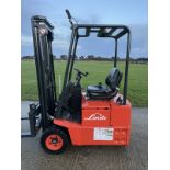 LINDE 1.2 Electric Forklift Truck Container Spec