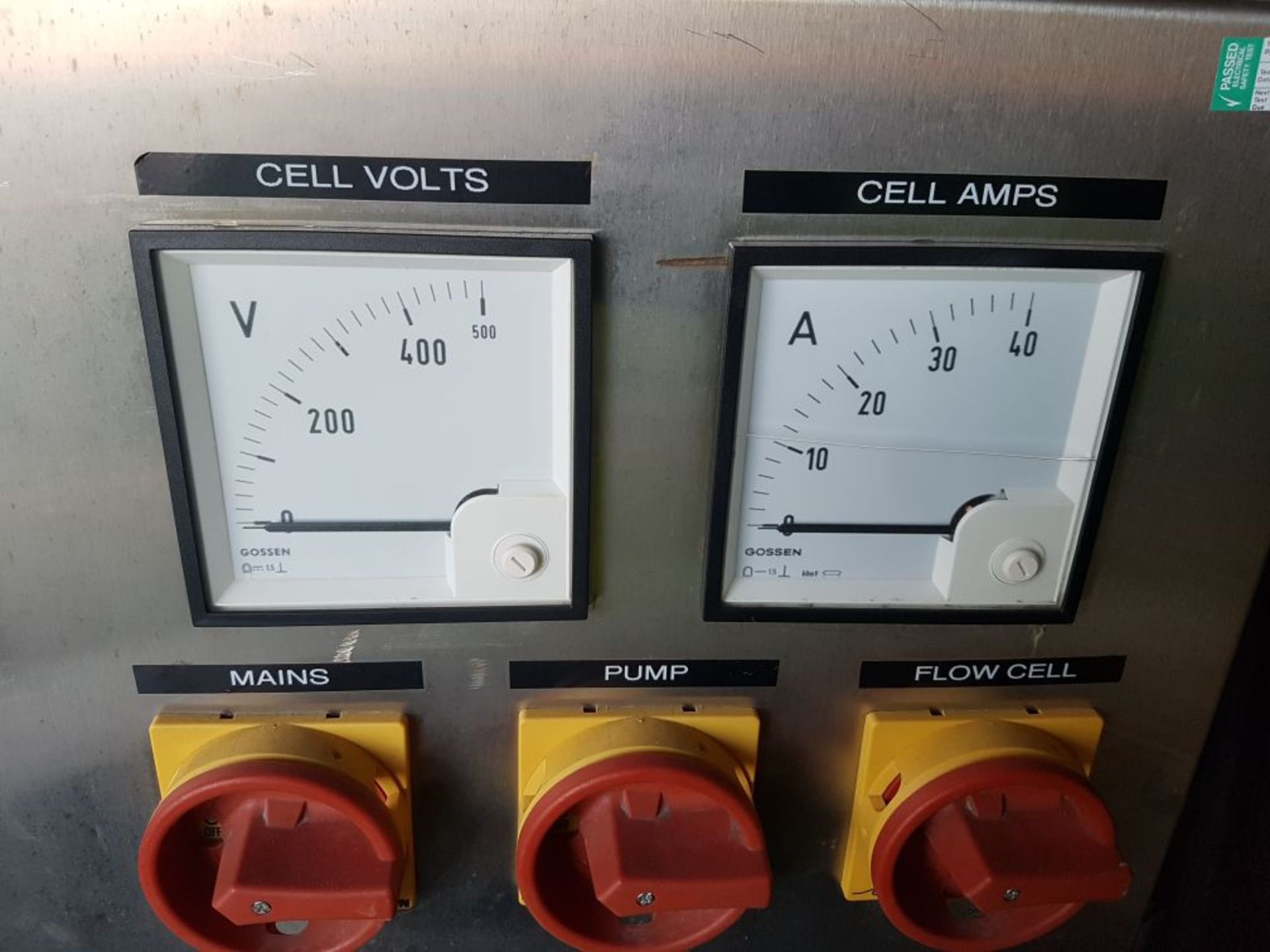 Stainless steel control panel - 3 phase & single phase - Image 4 of 5