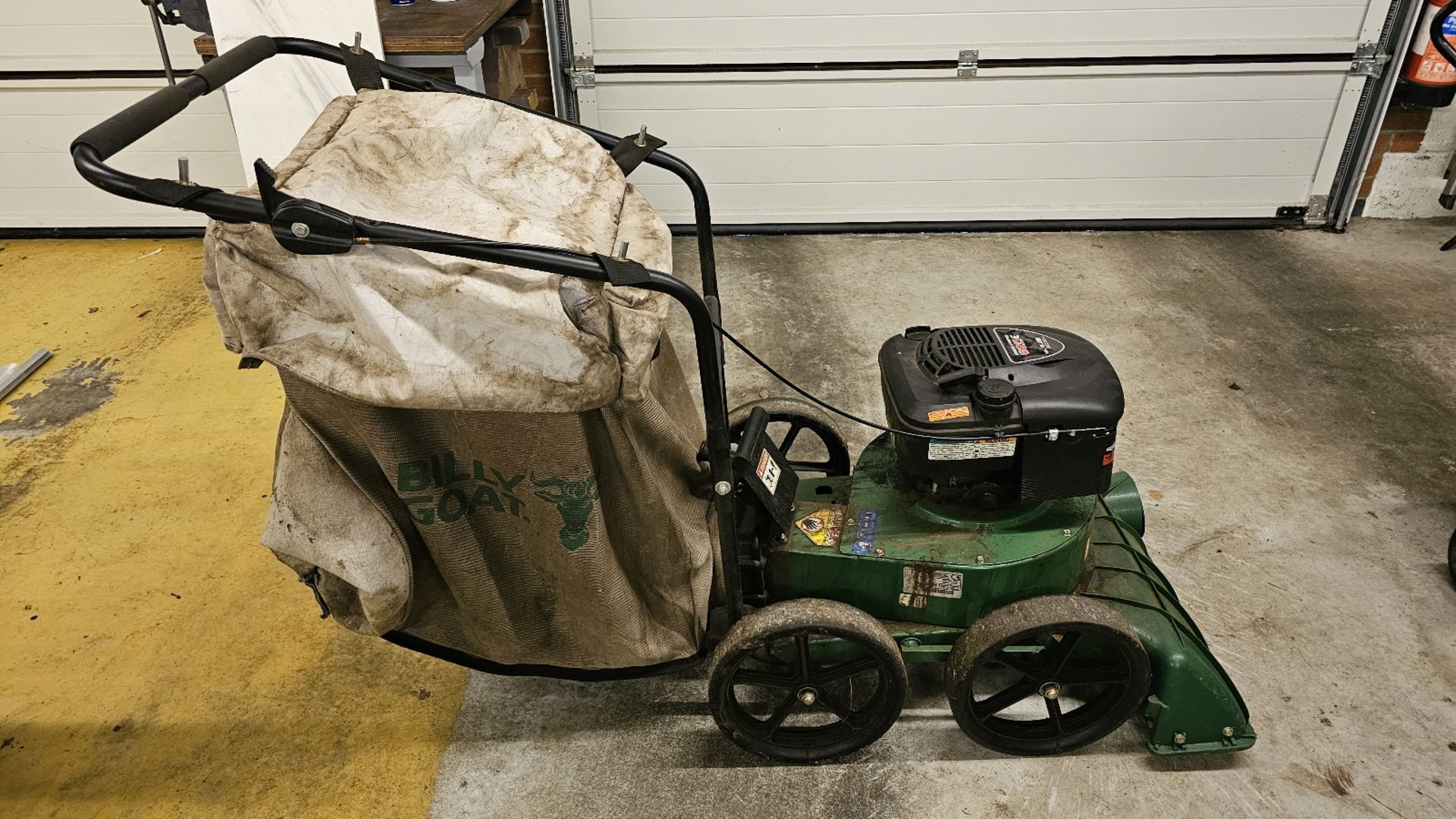 Leaf Collector with Briggs and Stratton Petrol Engine