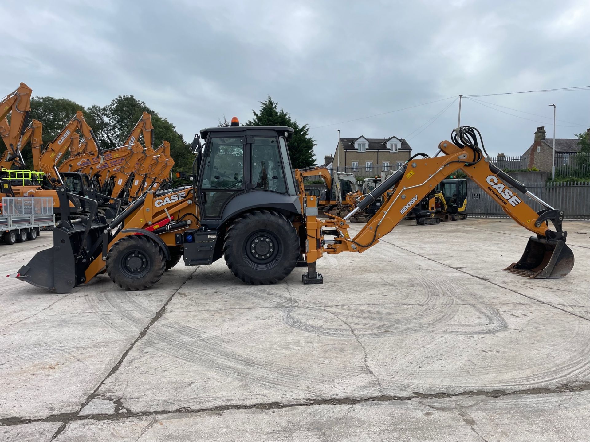 2022 CASE 590SV BACKHOE LOADER (100 hours) - Bild 14 aus 20