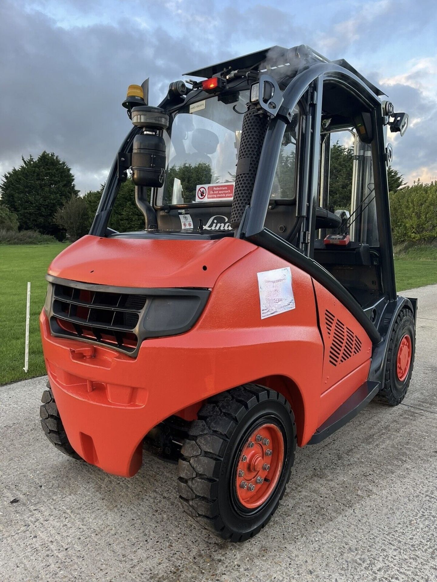 LINDE H45 Diesel Forklift Truck Triple Mast - Image 5 of 7