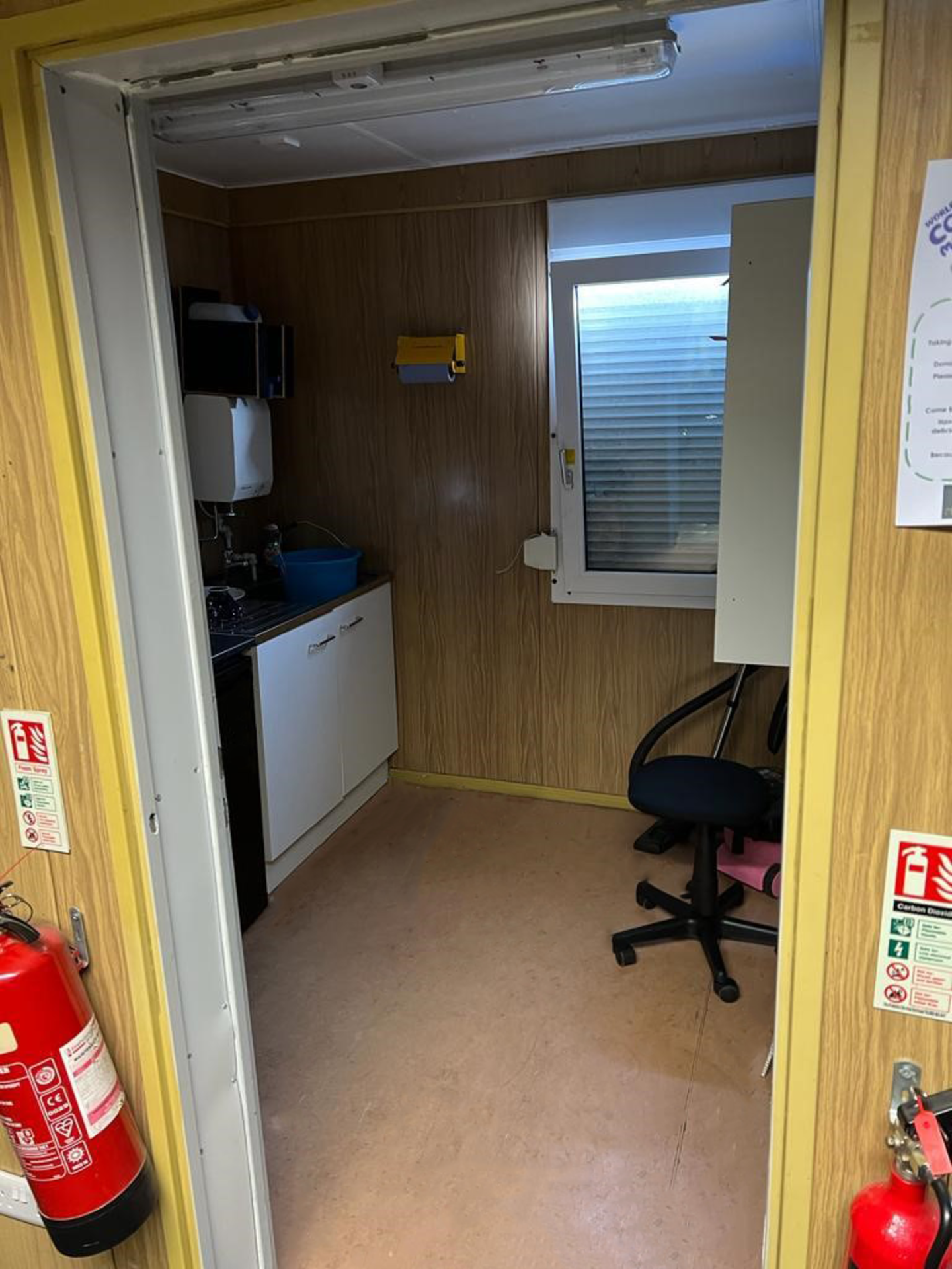 Portable Office Cabin (2 Offices, Kitchen, & a smaller private office) - Image 12 of 19