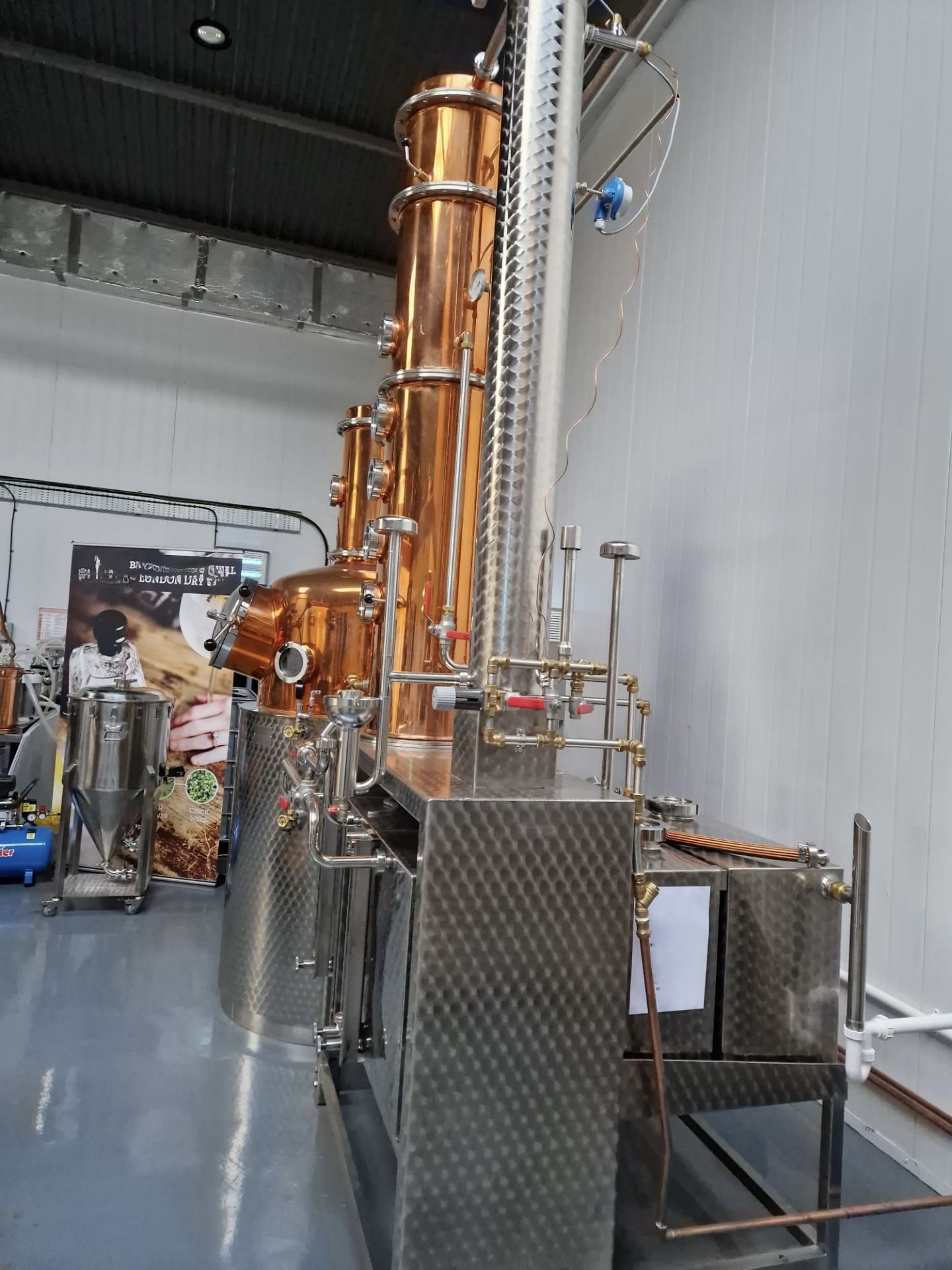 Arnold Holstein SH1000, 450L Pot Still. Installed and commissioned March 2022 - Image 2 of 9