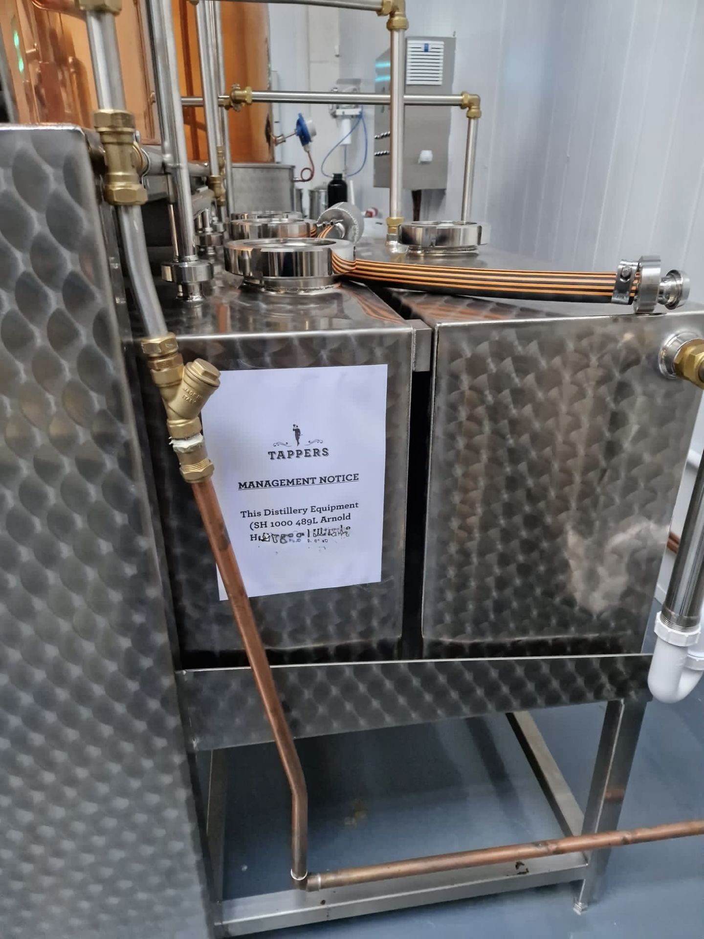 Arnold Holstein SH1000, 450L Pot Still. Installed and commissioned March 2022 - Image 7 of 9