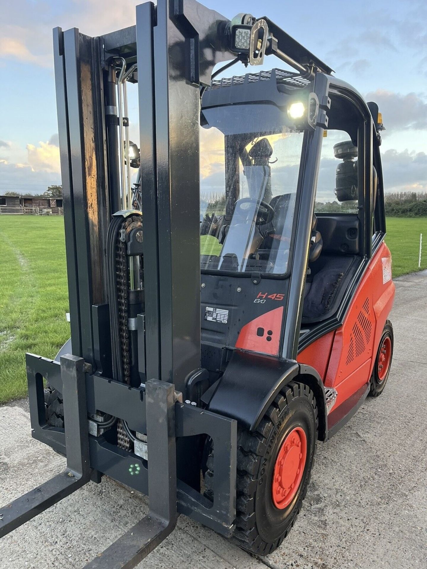 Linde H45 Diesel Forklift Truck Triple Mast - Image 2 of 7