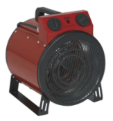 Trade lot of 10 x Sealey EH2001 Industrial Electric Fan Heater 230v 2kW - BRAND NEW & NO RESERVE