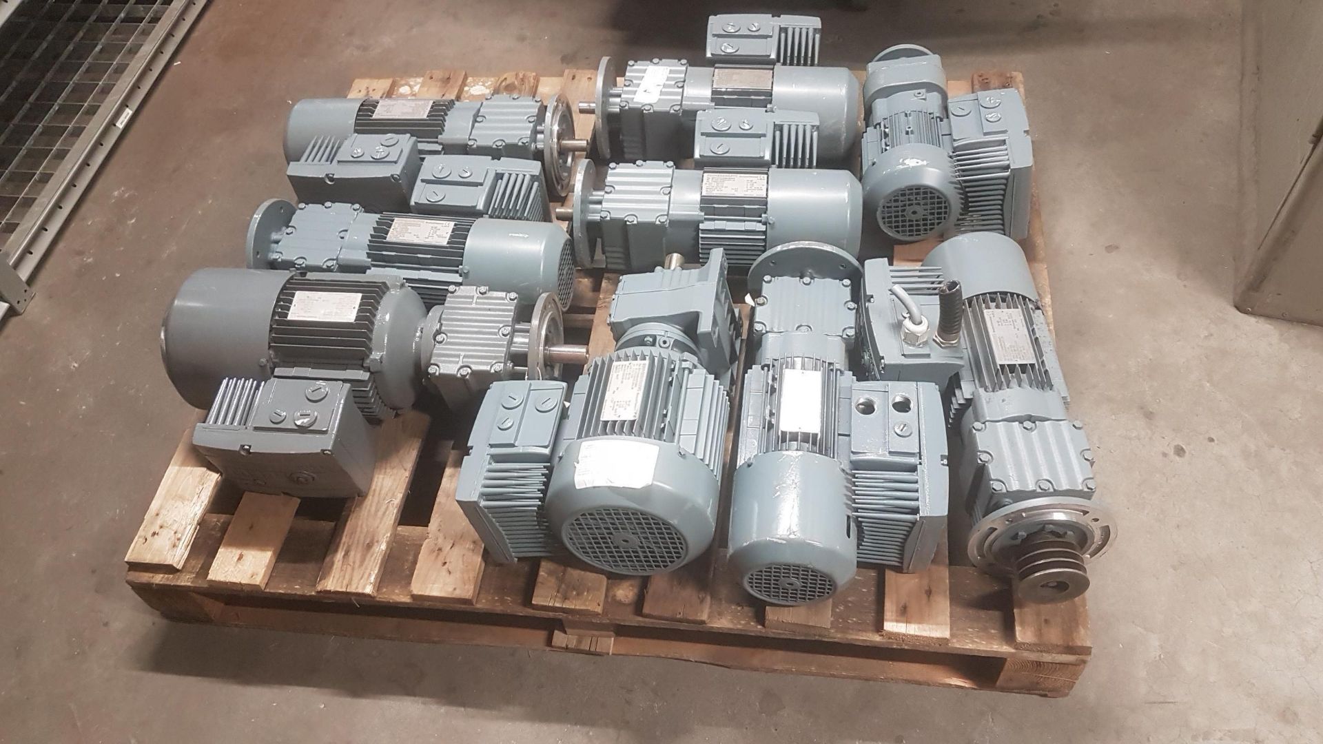 1 Pallet of Various SEW Motor Gearboxes - NO RESERVE