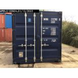 One Trip 20ft Shipping Container - Unit Number – MRBU2122924