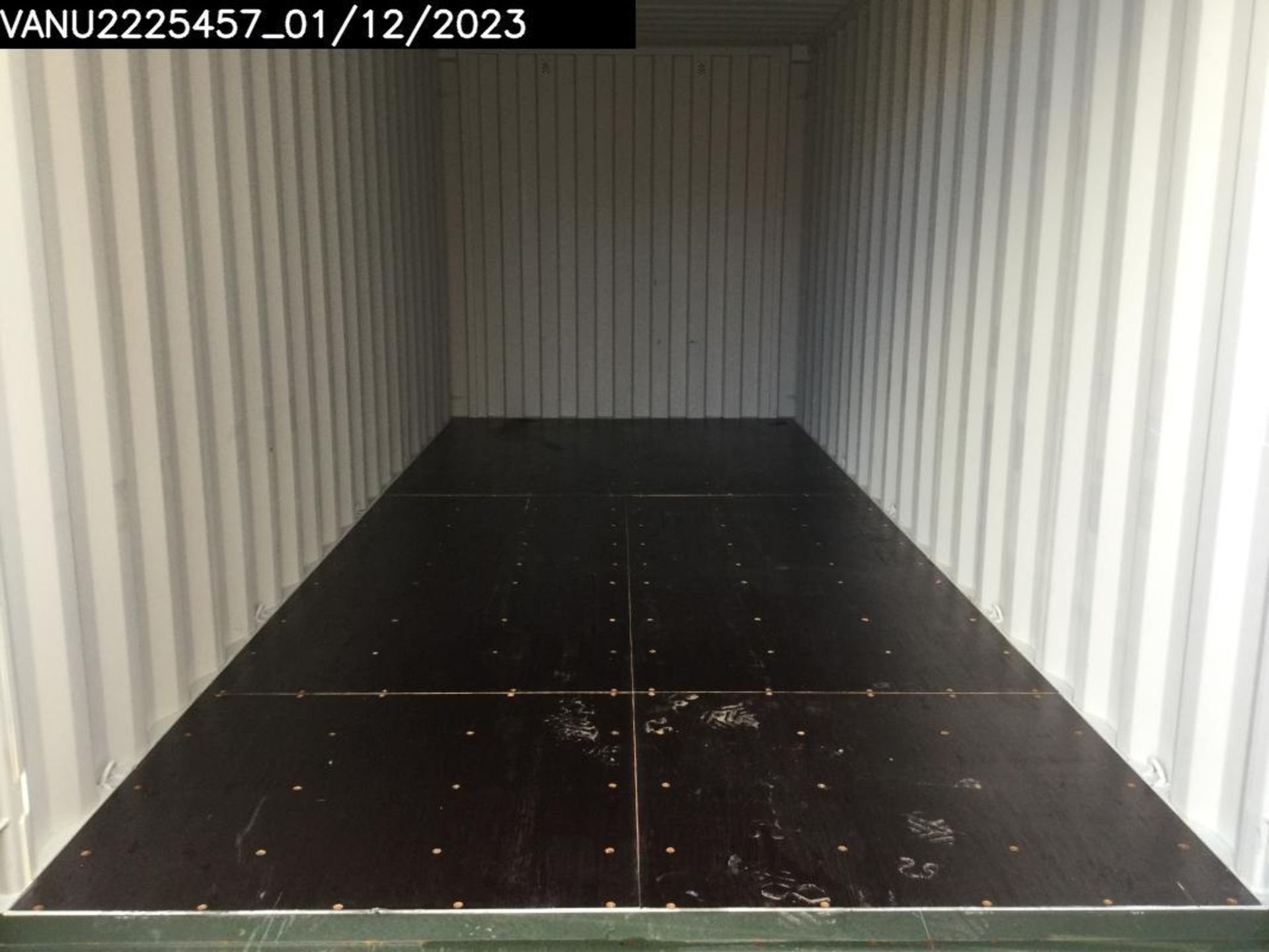 One Trip 20ft Shipping Container - Unit Number – VANU2225457 - Bild 3 aus 10