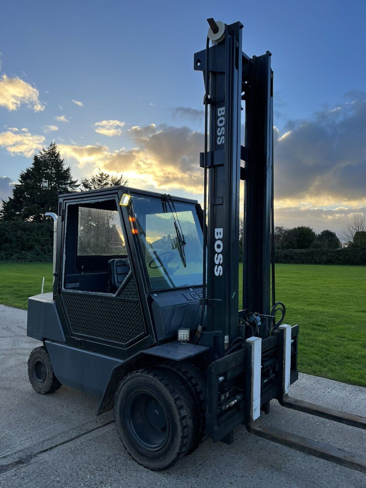 BOSS 4.5 Diesel Forklift Truck (6ft forks) Scrapyard Truck - Bild 3 aus 5