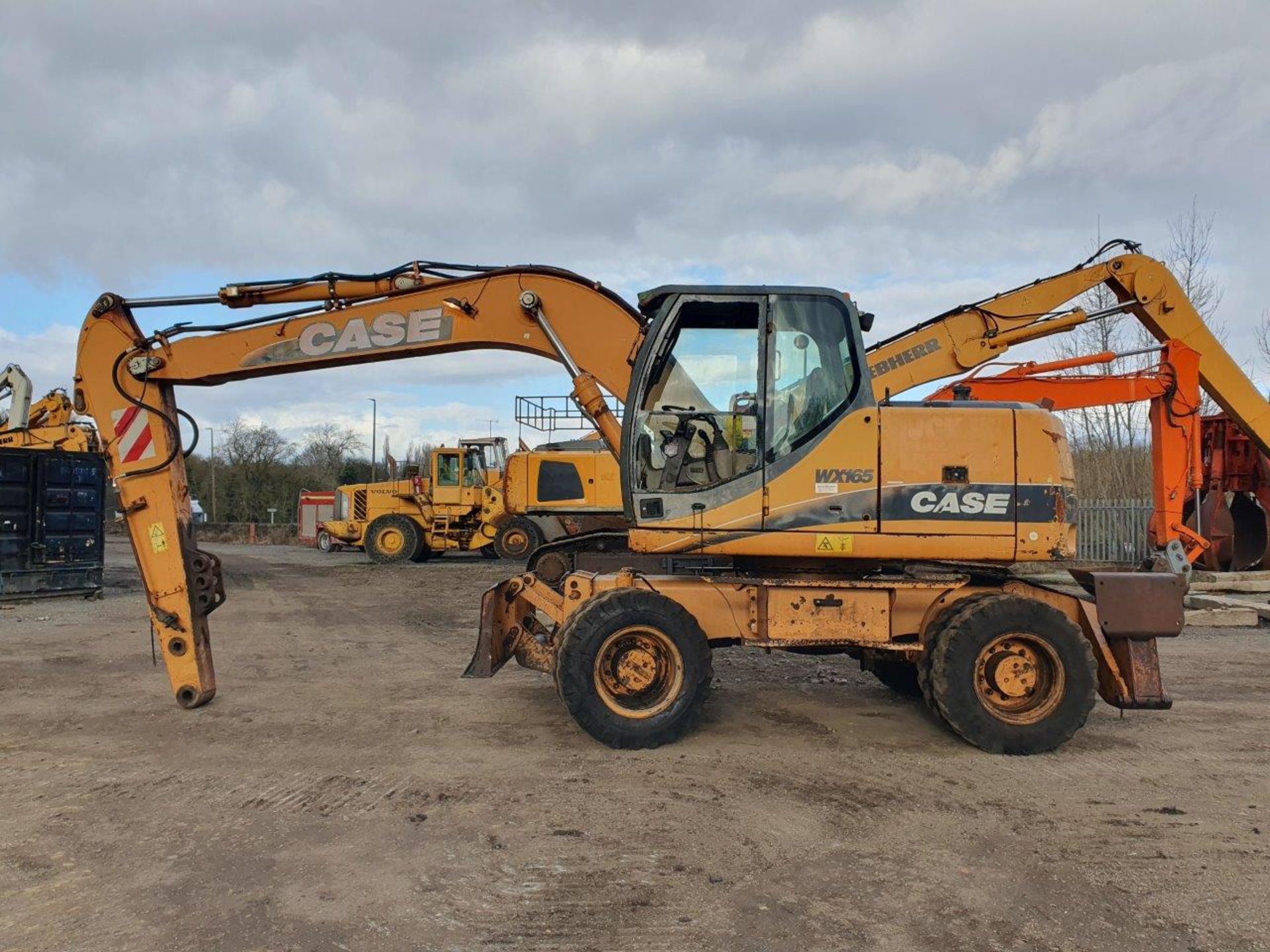 2004, CASE WX165 Wheeled Excavator