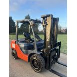 TOYOTYA, 3 Tonne Diesel Forklift (container spec triple)