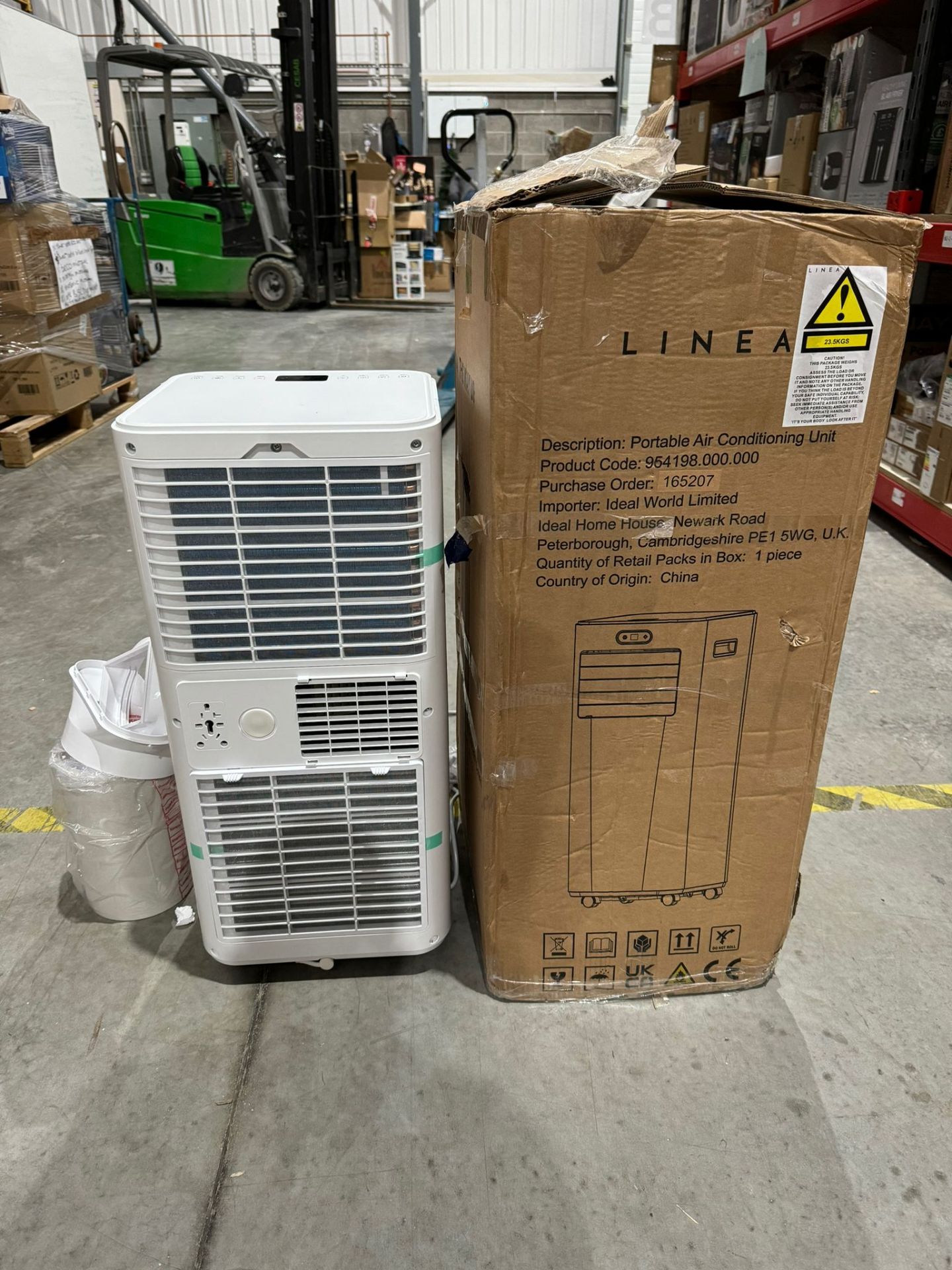 1 x LINEA Portable Air Conditioning Unit - 954198.000.000 with Window Kit - NO RESERVE - Image 8 of 8