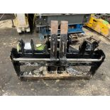 JCB Pallet Forks - suit 14/20t Excavator 80mm & 65mm pins.