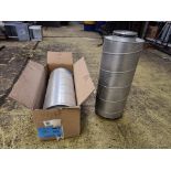 2no New, 600mm x 150mm Attenuators